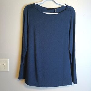 H by HALSTON Essentials long sleeve Tee Size Large
